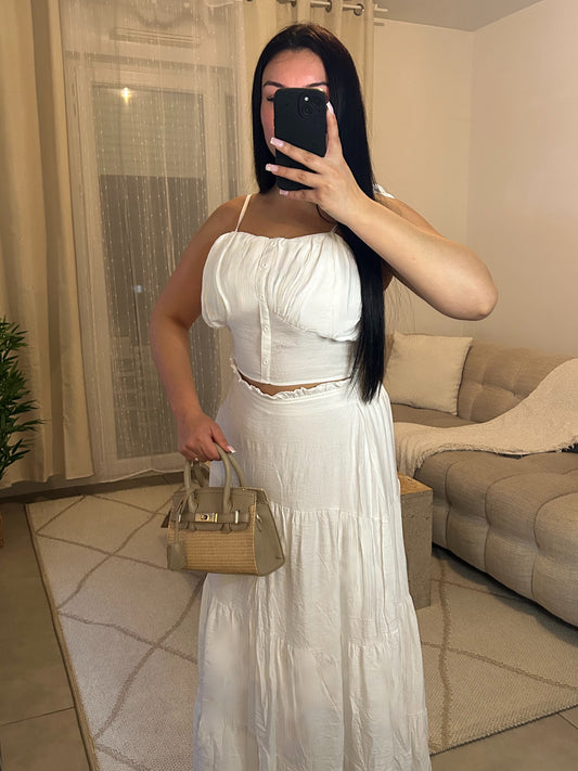 Ensemble "Santorini" Blanc